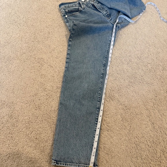 FRAME The Borrowed Mid Rise Boyfriend Jeans Ricochet Women's Size 26 - Picture 11 of 12